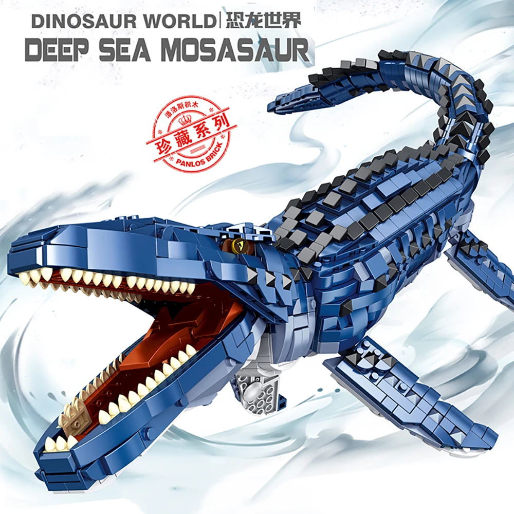 

Игрушки-Динозавры T-Rex WorldIDEAS, строительные блоки для парка Юрского периода, креативные деформированные строительные детали, наборы игрушек ...