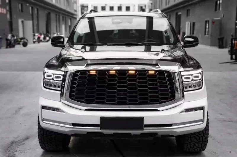 

Решетка для внедорожника, подходящая для резервуара 500, зеркальная модификация, решетка для передней решетки, MVF для внедорожника, сотовая воздухозаборная решетка, Внешние детали