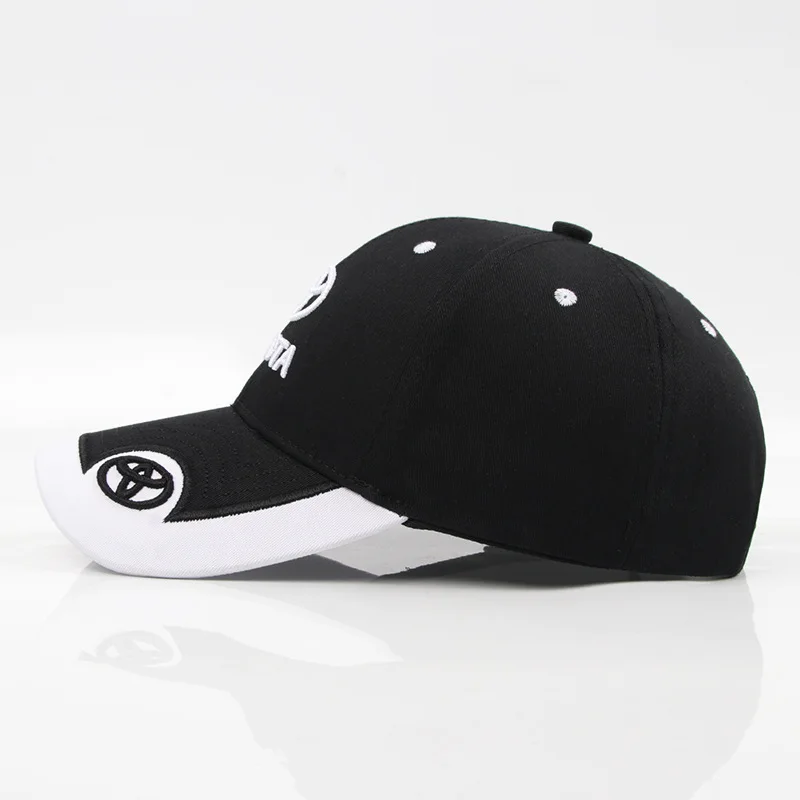 ity nowość haftowane logo samochodu TOYOTA Kapelusz przeciwsłoneczny męski i damski kapelusz hip-hopowy golfowy czapka sportowa z daszkiem