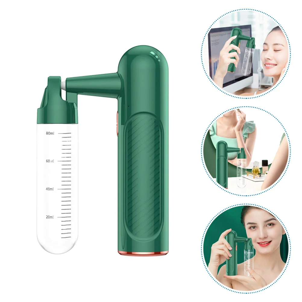 

1 Set Portable Water Replenishing Device Handheld Beauty Instrument (Green)