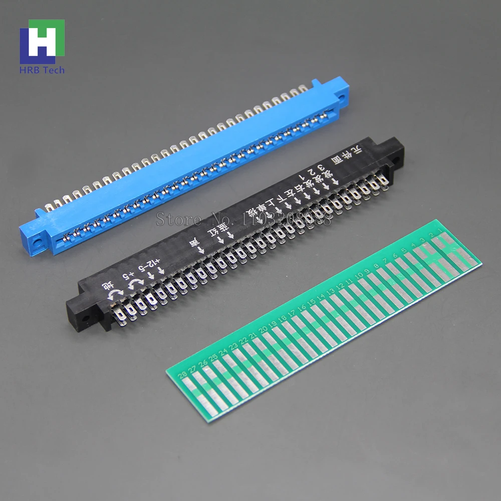 Женский соединитель Jamma 28 контактов Золотой интерфейс пальца Аркадный Игровой