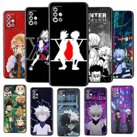 anime hunter x hunters boy for samsung galaxy a52s a72 a71 a52 a51 a12 a32 a21s 4g 5g fundas soft black phone case capa coque