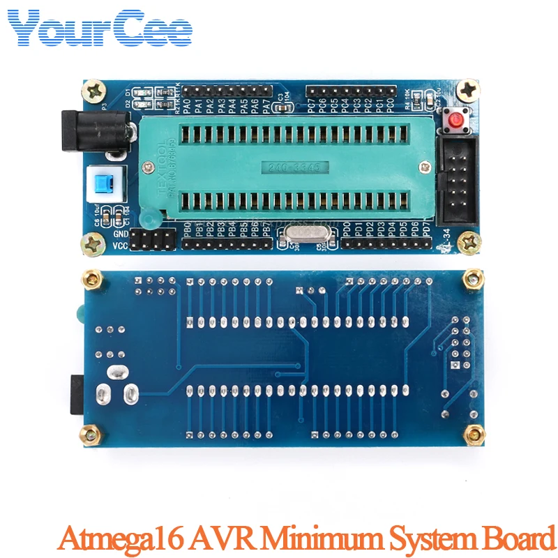 Фото Модуль мини-минимальной платы разработки системы Atmega16 AVR ISP ATmega32 YL-34 №1