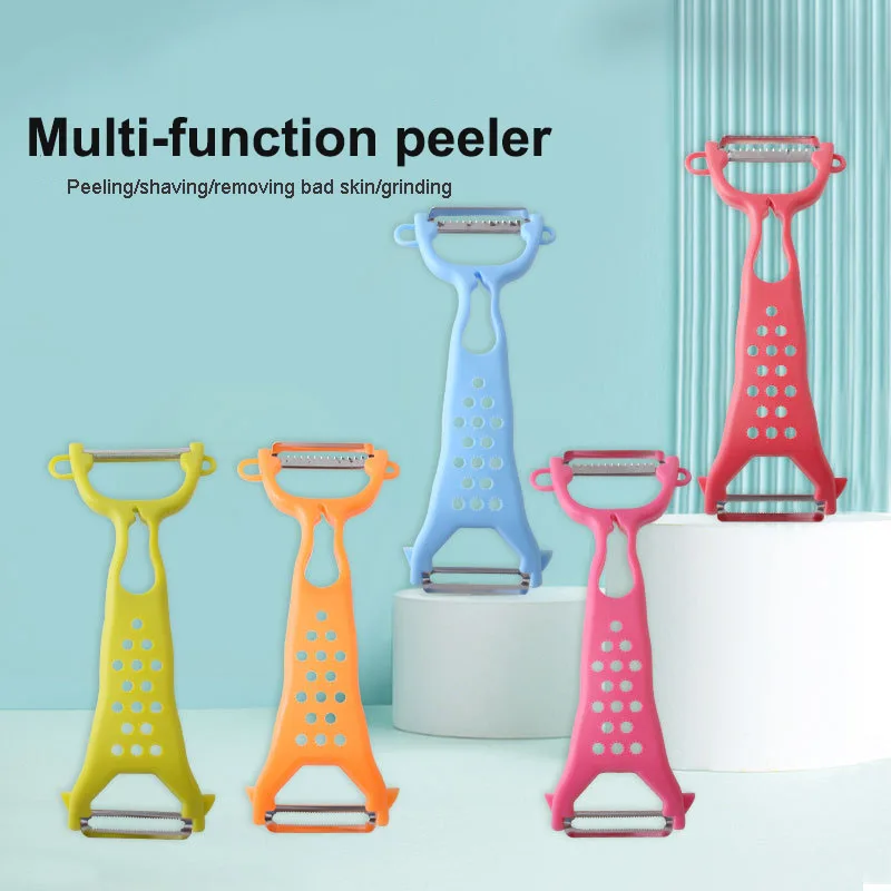 

1Pc Dual Y Peeler Julienne Vegetable Fruit Slicer Sharp Stainless Steel Serrated Blade Peeler For kitchen Carrot Potato Peelers