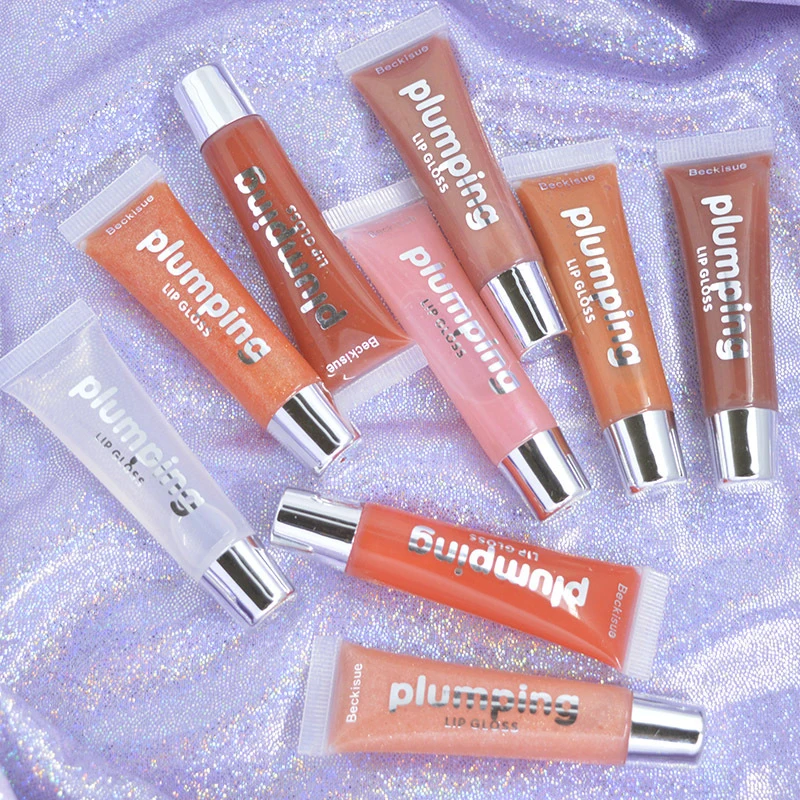 

New 9 Colors Lip Gloss Lip Plumper Moisturizing Lip Gloss Plumping Lip Gloss Multi-colored Lip Plumping Sexy Moisturizing Jelly