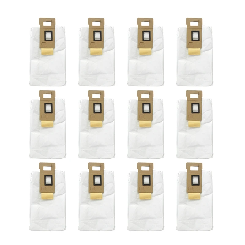 

U.S. Edition 12Pcs For Xiaomi Roborock T7 T7S T7plus T7splus S7 S7max S70 S75 Robot Vacuum Cleaner Dust Bag Replacement