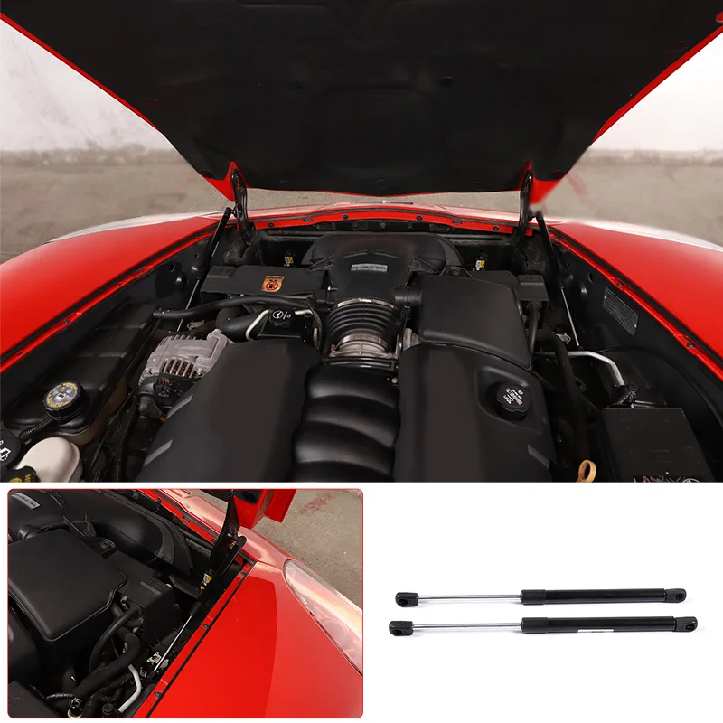 

Для 2005-2013 Chevrolet Corvette C6 углеродистая сталь Черный Автомобильный капот гидравлический стержень модификация салона автомобиля аксессуары 2 шт.