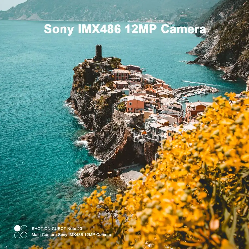 Original Cubot Note 20 NFC 3GB RAM 64GB ROM Smartphone 6.5'' HD+ Display  Android 10 Dual SIM 4G LTE Face ID