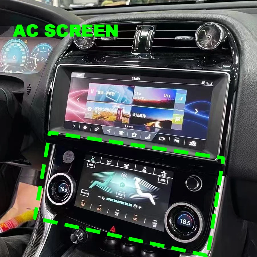 

10,25-дюймовый экран Android 15 для Jaguar XE XEL F-PACE 2016-2019, автомобильное радио, GPS, стерео, мультимедийный видеоплеер, головное устройство CarPlay