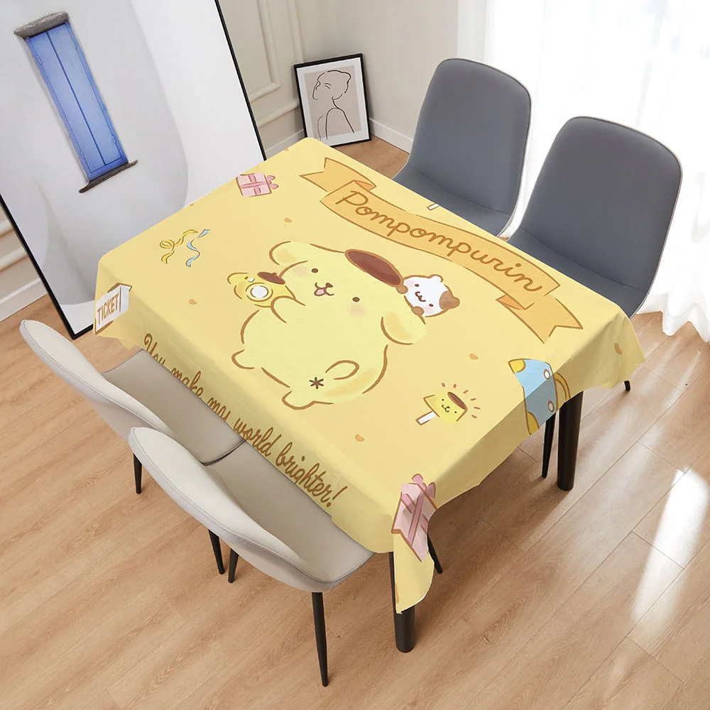 

Sanrio мультяшная Милая ткань для детского и взрослого общежития скатерть для офисного стола скатерть для журнального столика Декоративная скатерть для Кабинета