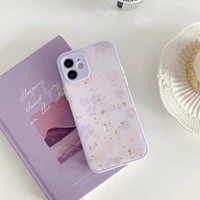 small fresh leaf flower phone case for iphone 12 11 13 pro max x xr xs max camera protection hard pc coque