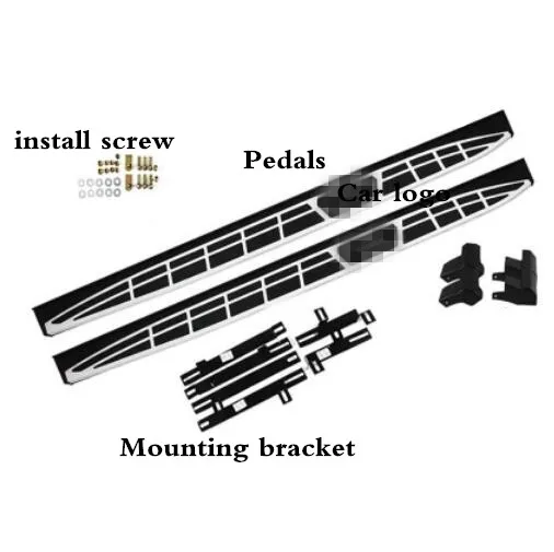 

For Nissan Qashqai 2016 2017 2018 Car Running Boards Auto Side Step Bar Pedals Brand New Nerf Bars