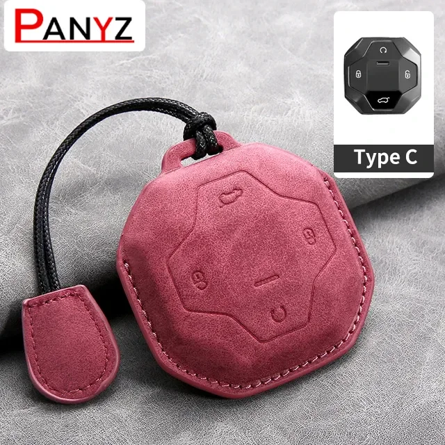 

Для Chery Jetour Traveler Traveler Pro 2023 2024, Стайлинг автомобиля, чехол для ключей, сумка для ключей, держатель, защитный брелок, аксессуары