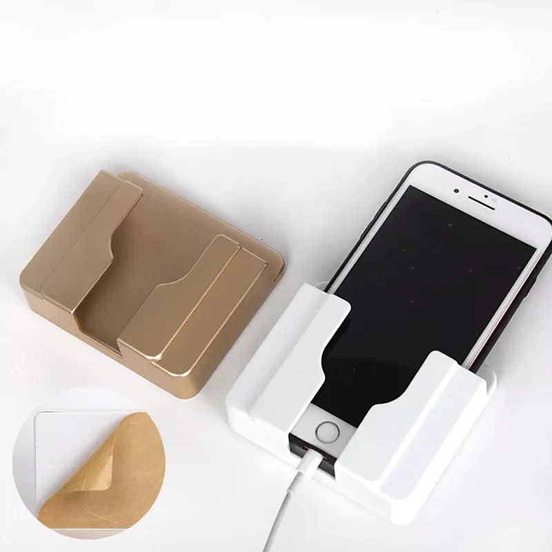 

Wall Mounted Organizer Storage Box Remote Control Air Conditioner Storage Case Mobile Phone Plug Holder Stand Container
