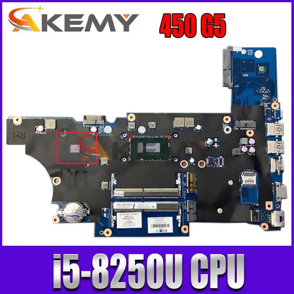 

Оригинальная материнская плата для ноутбука HP ProBook 450 G5 i5-8250U