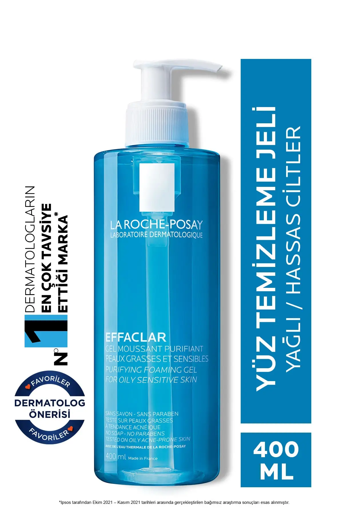 

Effaclar Cleansing Gel 400 ml - Oily and Acne Prone Skin