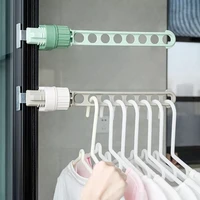 202220228 holes drying rack balcony clothes drying rack wall mounted clothes drying rack bathroom drying rack indoor space savin
