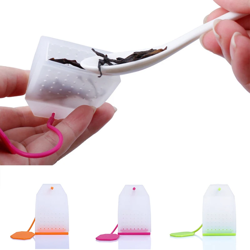 

Tea Infuser Bags Strainer Silicone And Plastic Infuser Loose Leaf Tea