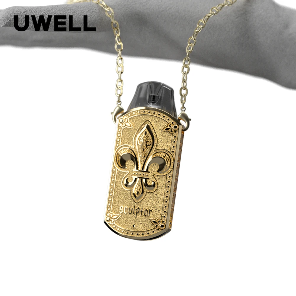 

Оригинальный набор для вейпа Uwell Sculptor Pod с аккумулятором 370 мАч, картридж для электронной сигареты 1,6 мл, испаритель для электронной сигареты