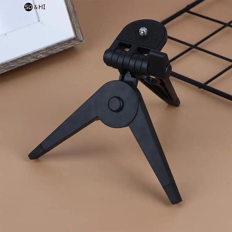 

1Pc Mini Tripod For Camera Smartphone Holder For Phone Stand Mount Portable Foot Device Photo Compact Tripod