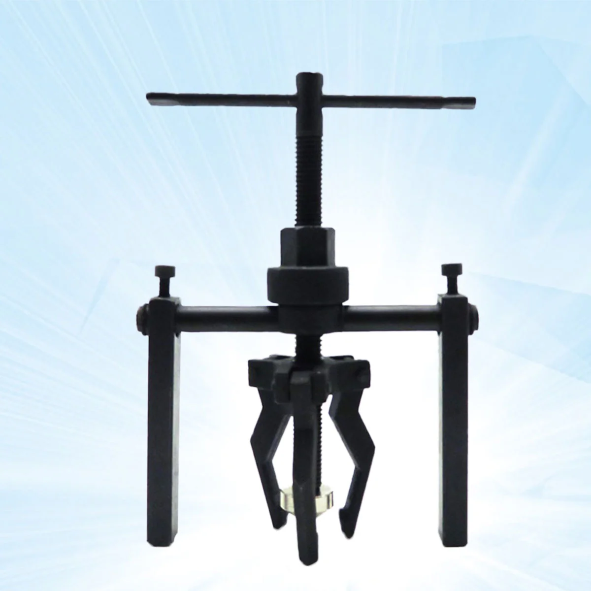 

Heavy Duty 3 Leg Rama Bearing Hub Gear Puller Reversible Gear Hub Bearing Puller Pulley Removal Tool (Black)
