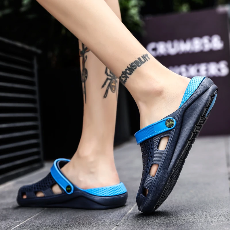 

Мужские туфли без шнурков, роскошные дизайнерские тренировочные сандалии, брендовые № 37, Гавайские мужские тапочки, шлепанцы для летнего т...