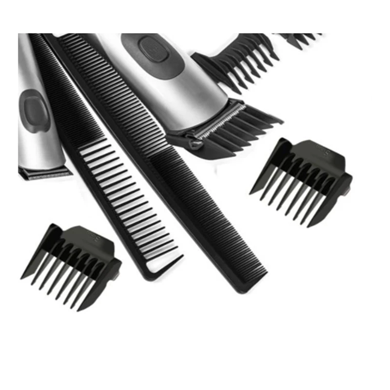 

8Pcs Limit Comb Replacement Combs Trimmer Head Limit Comb For Hair Clipper 3Mm 5Mm 7Mm 9Mm,Black