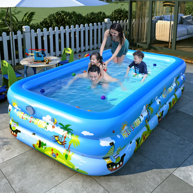 

Kids Swimming Pool Outdoor Big Size Inflatable Adults Children Toys Pool Products Piscine Gonflable Swimming Accessories