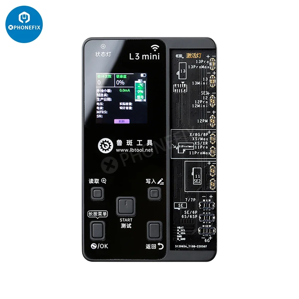 Luban iFace L3 Мини Гибкий кабель точечная матрица IC для iPhone X XR XS Max 11 12 13 Pro ремонт