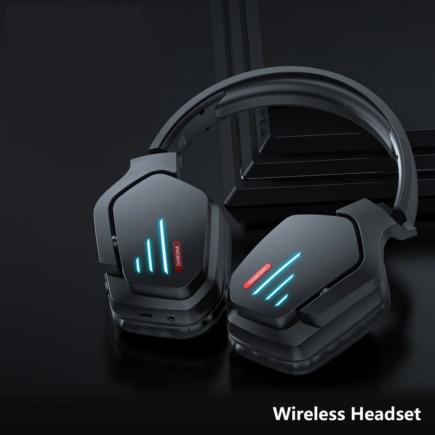 

7.1 Bluetooth-compatible Gaming Headset Over Ear Wireless Gamer Headphones for PC Laptop Mobile Phone with Microphone