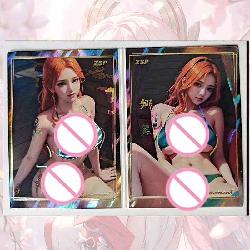 Goddess Story Fan girl ZSP двустворчатая карта Ningguang Kafka Nami Hyuga Hinata Ganyu boy Коллекция игрушек