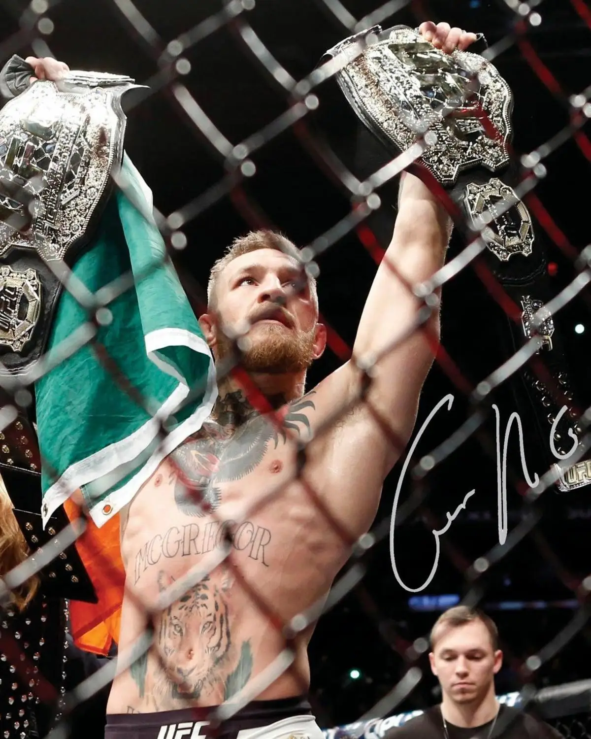 

CONOR MCGREGOR Печатный художественный плакат на холсте для гостиной Декор домашняя Настенная картина