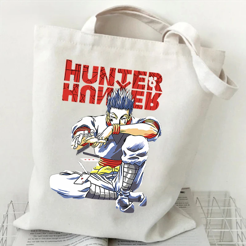 

Gift HUNTER×HUNTER Anime Shoulder Bags Teenager Portable Hiking Trekking Bags Grocery Fashion Hunter Ins CanvaBags Girl Harajuku