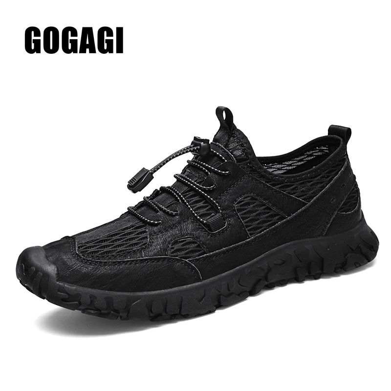 

Outdoor Mesh Casual Shoes Breathable Shoes Men's Sports and Leisure Mesh Surface Non-slip Wear-resistant Outdoor Men's Shoes