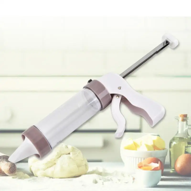 

Cake Cream Decorating Gun Sets Cookie Making Machine Nozzles Mold Pastry Syringe Extruder Kitchen Baking Tools
