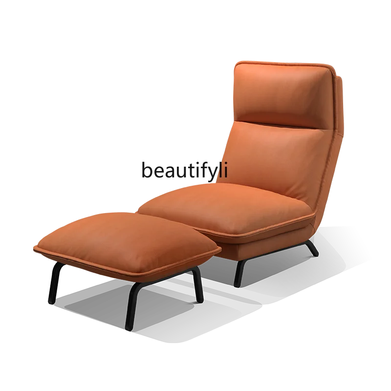 

yj Lazy Sofa Tatami Living Room Bedroom Folding Single Recliner Balcony Lying Backrest Chair