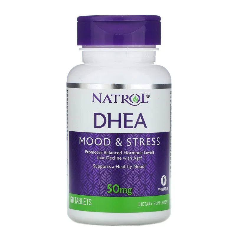 

DHEA 50 mg 60 Tablets Mood & Stress Promotes Balanced Hormone Levels that Decline With Age