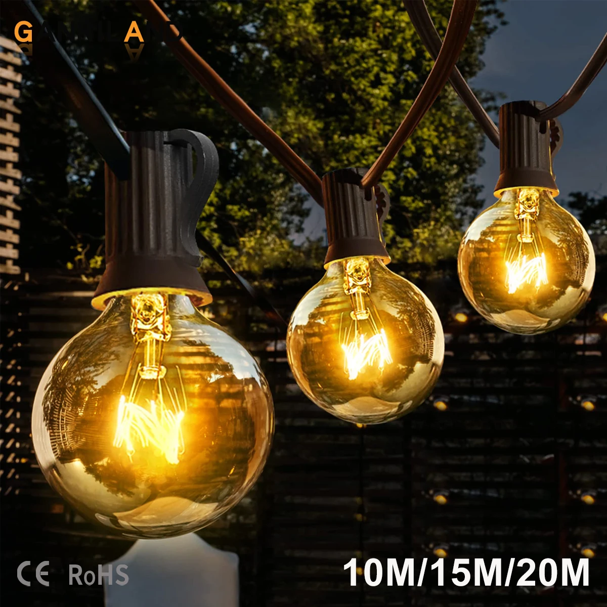 Waterproof Ip44 Fairy Light Chain