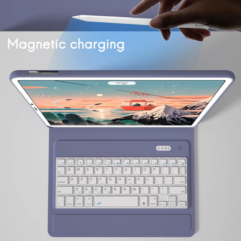 Чехол для Ipad Pro11 (2018/2020)/Ipad Air4 10 9 (2020)/Ipad Pr11(2021) Bluetooth клавиатура чехол планшета с