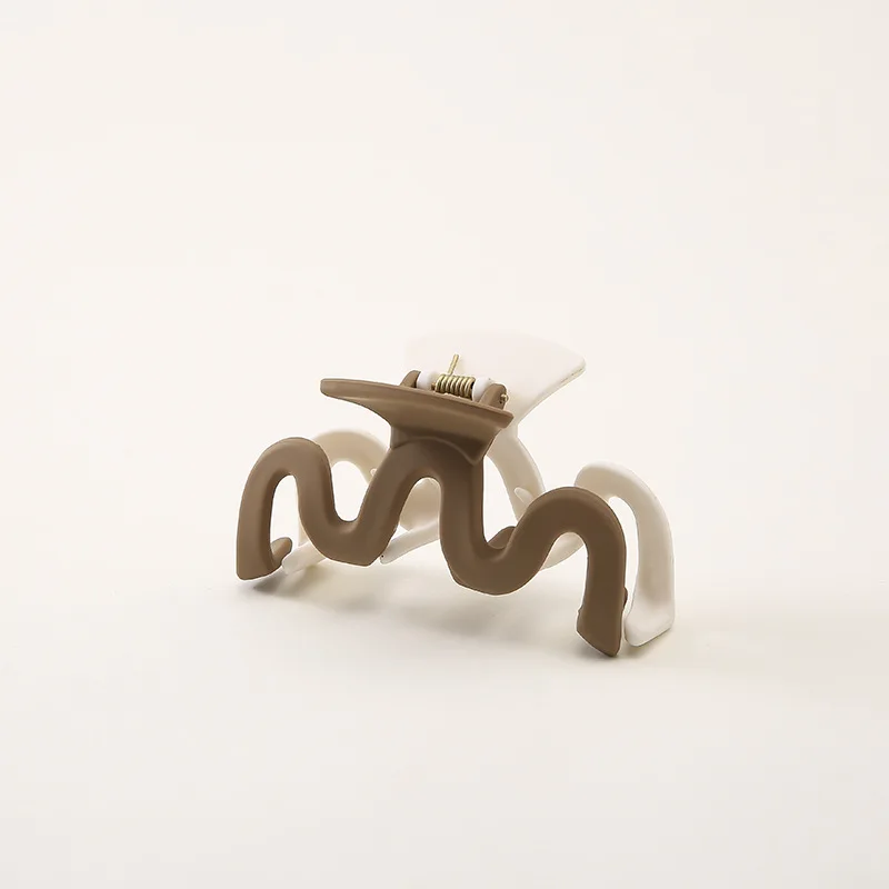 1 шт. Новые контрастные цветные большие заколки для волос элегантные матовые