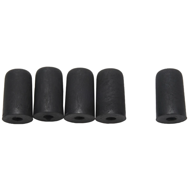 

10 Pcs Cello Endpin Tip Protector Rubber Cello Tail Pin Case Tip Cap Protector Non-Slip Mat