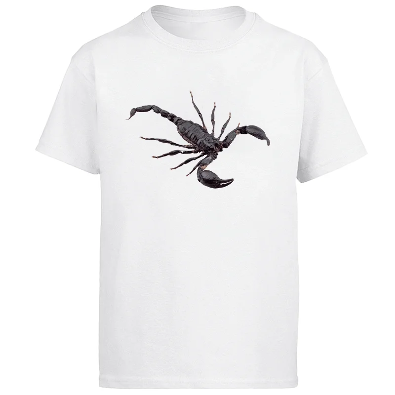 

Scorpion 3D Fashion graphic t shirts Short Sleeve O-Neck T Shirt Tees Tops Harajuku Streetwear Summer Men's clothing