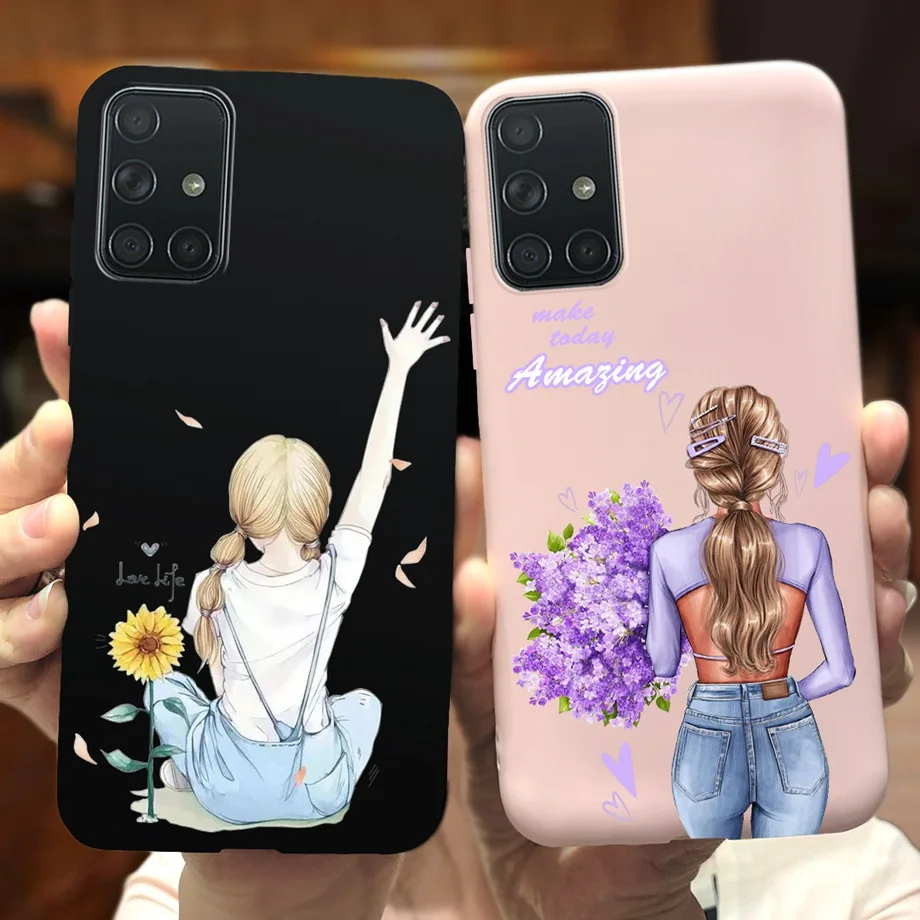 Шелковистый силиконовый чехол для Samsung Galaxy M31s задняя крышка мягкий из ТПУ M 31S