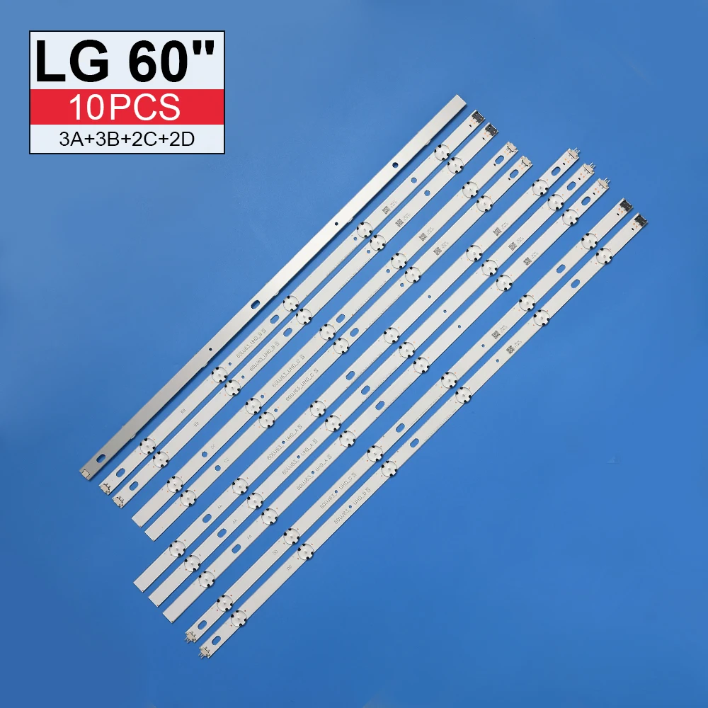 

LED backlight lamp strip for LIG Innotek 17Y 60inch _A type_Rev0.0 60UJ6300 60UJ63_UHD A B C D 60UJ6050 60UJ634V EAV63673006