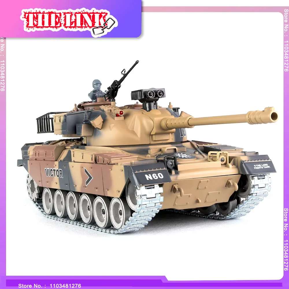 Масштаб 1:18 M1A2 Американский армейский Танк игрушки на радиоуправлении военные