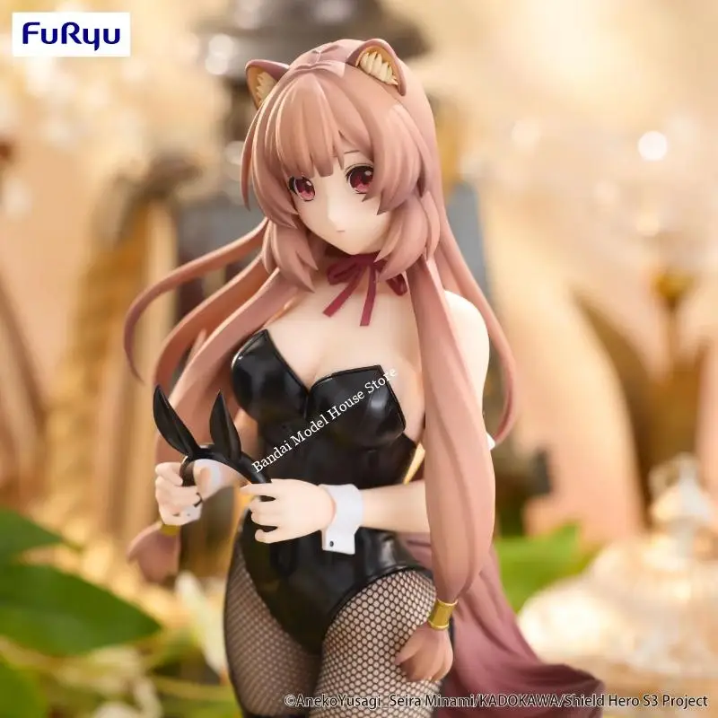 Фото В наличии: Оригинальные фигурки FuRyu BiCute Bunnies The Rising of The Shield Hero Raphtaria из ПВХ, аниме-фигурки, модели, игрушки, подарки №3