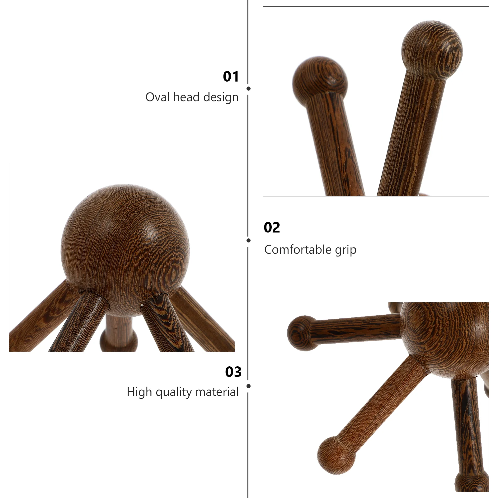 Рисунок 5 - Деревянный Массажер для кожи головы