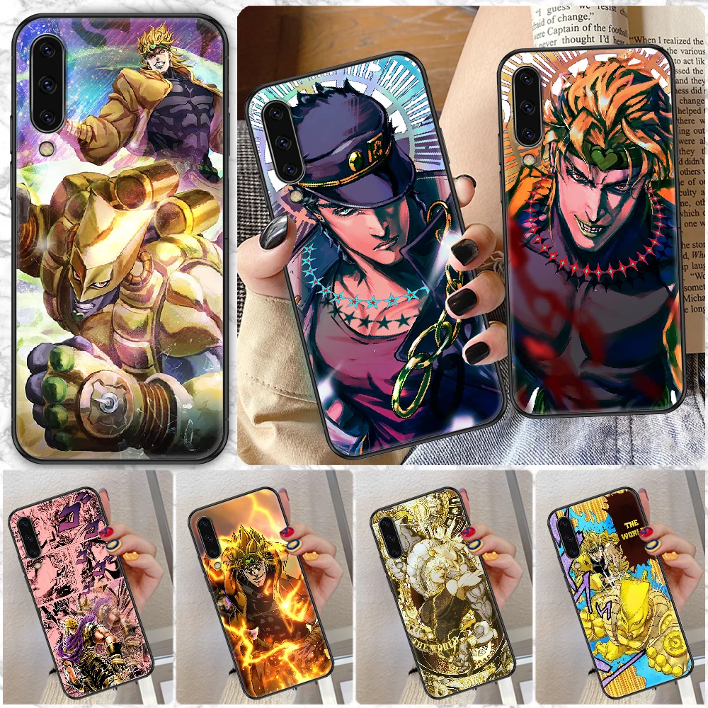Чехол для телефона в стиле аниме JoJo Dio Brando Samsung Galaxy A 10 12 20E 21S 30 32 40 50 51 52 70 71 72 5 6 7 2016 2018