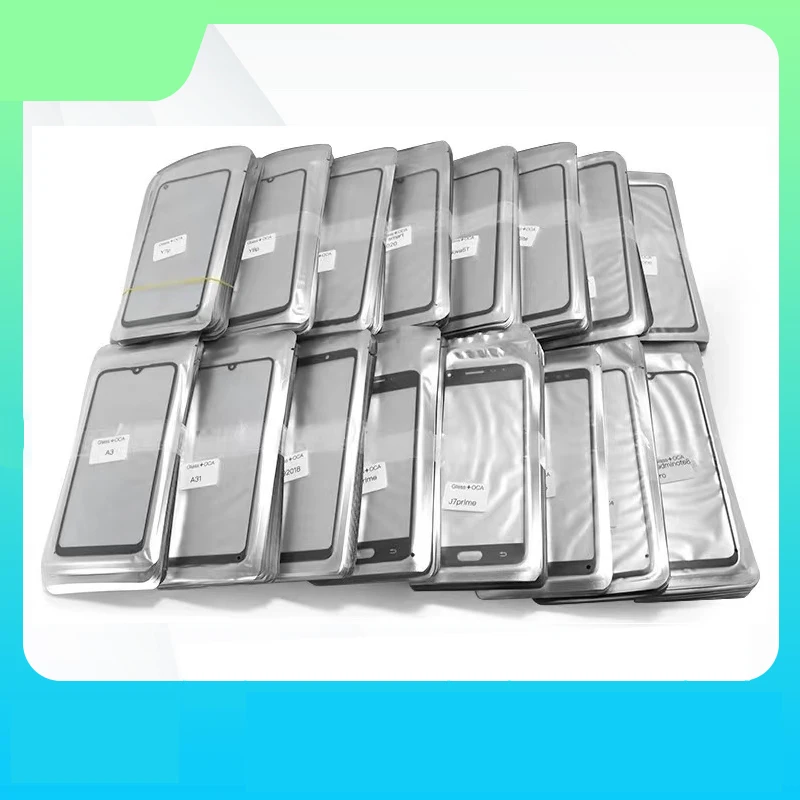 

10pcs TOP QC For Samsung Galaxy A01 Core A11 A21s A31 A41 A51 A71 LCD Front Touch Screen Lens Glass with OCA Glue Replacement