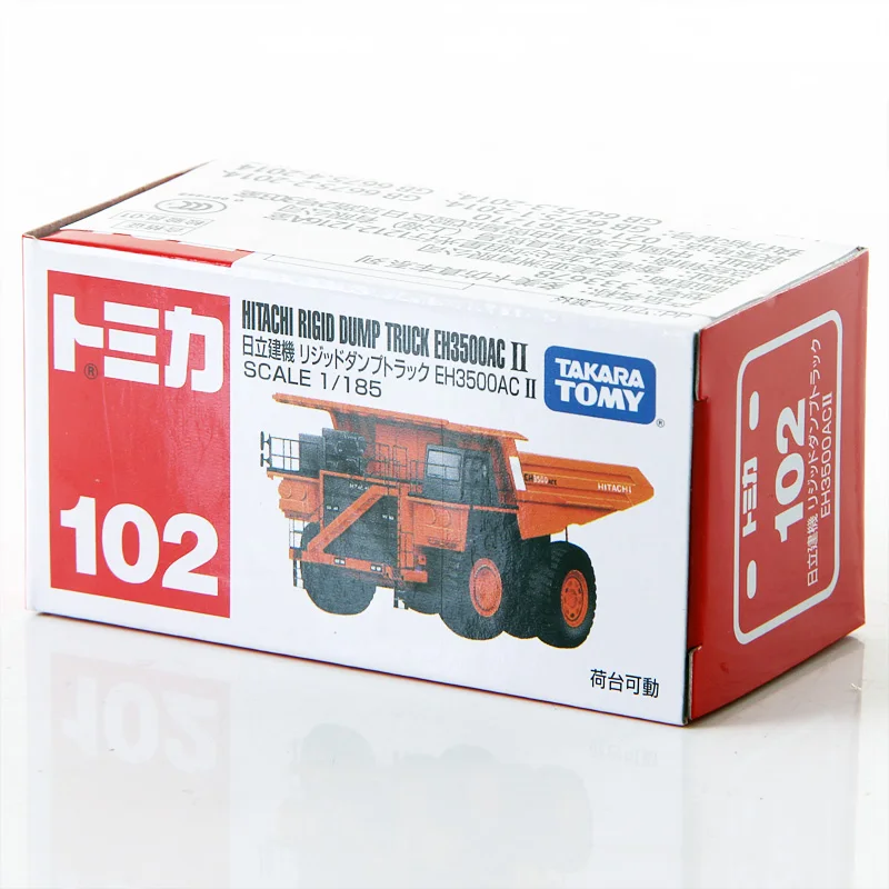 

Takara Tomy Tomica 1/185 HITACHI жесткий самосвал EH3500AC II металлическая литая модель игрушечного автомобиля в коробке #866275